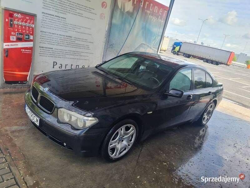 Czarny Używany 2004 BMW 730 Sedan/Limuzyna | 17 000 zł - Obraz 1/4