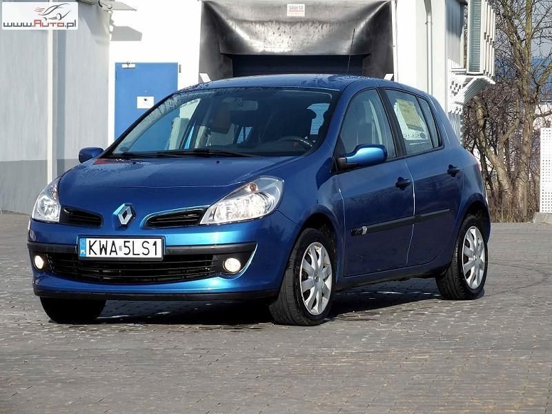 Niebieski Używany 2006 Renault Clio II Hatchback | 15 900 zł - Obraz 1/4