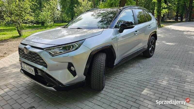 Srebrny Używany 2019 Toyota RAV4 Hybrid SUV | 132 800 zł (Uczciwa cena) - Obraz 1/4