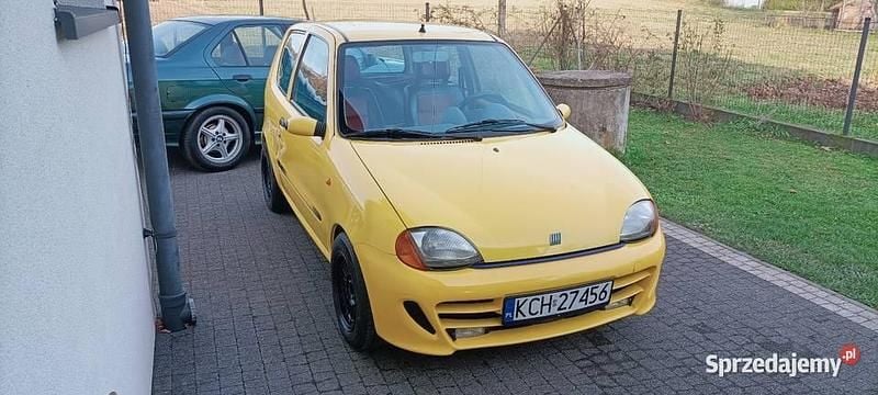 Używany Fiat Seicento 1998 Żółty Hatchback