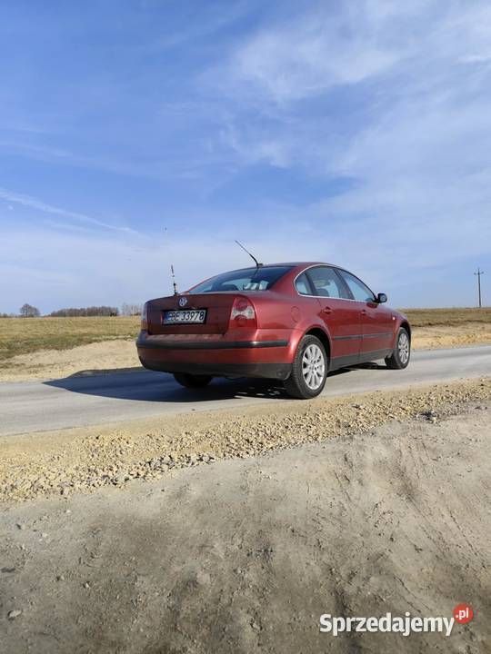 Używany VW Passat 2001 Bordowy Sedan/Limuzyna