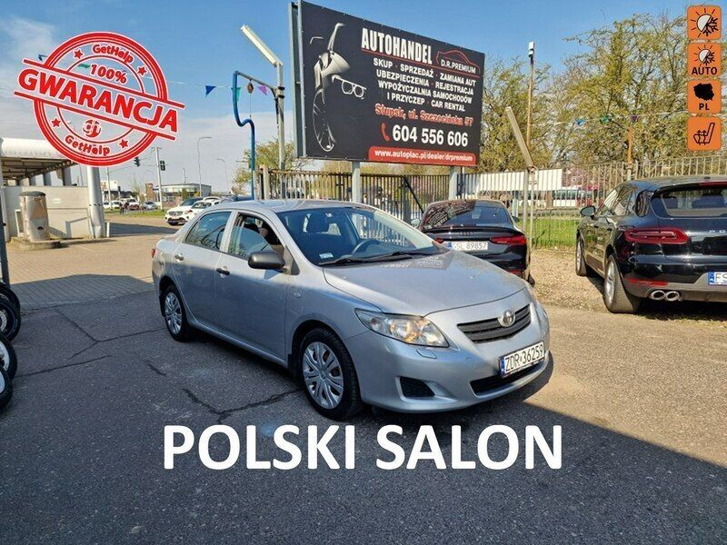 Srebrny Używany 2007 Toyota Corolla Sedan/Limuzyna | 16 490 zł (Uczciwa cena) - Obraz 1/4