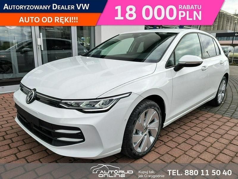 Biały Nowe 2025 VW Golf VIII Hatchback | 124 150 zł (Dobra cena) - Obraz 1/4
