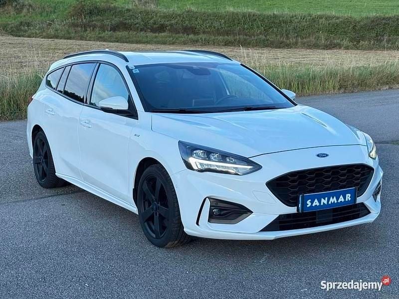 Biały Używany 2019 Ford Focus ST-Line Kombi | 58 500 zł (Drogi) - Obraz 1/4