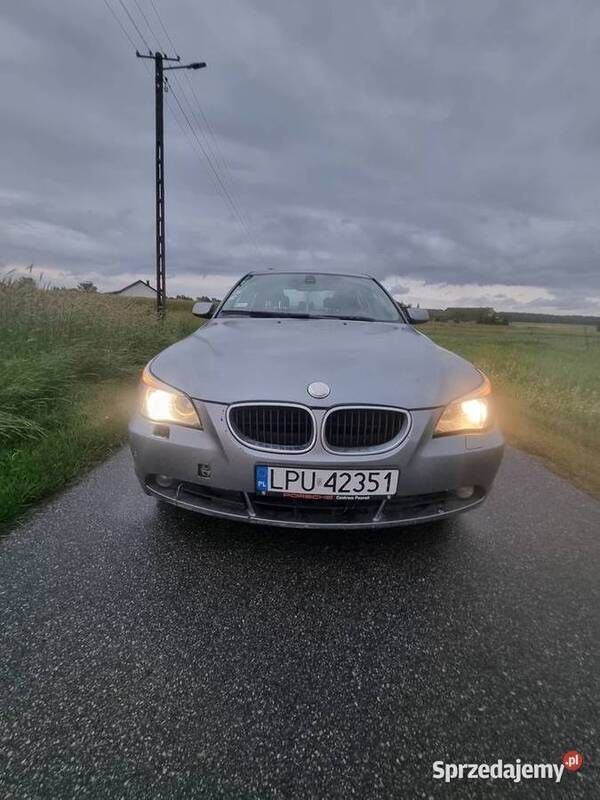 Szary Używany 2005 BMW 530 Sedan/Limuzyna | 15 000 zł (Dobra cena) - Obraz 1/4