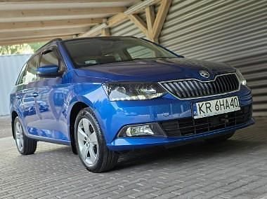 Niebieski Używany 2018 Skoda Fabia Style Kombi | 43 900 zł (Uczciwa cena) - Obraz 1/4