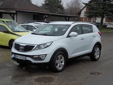 Biały Używany 2013 Kia Sportage SUV | 37 900 zł (Uczciwa cena) - Obraz 1/4