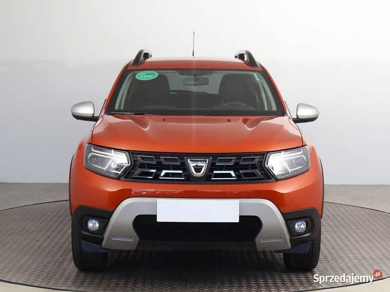 Pomarańczowy Używany 2021 Dacia Duster SUV | 62 999 zł (Uczciwa cena) - Obraz 1/4