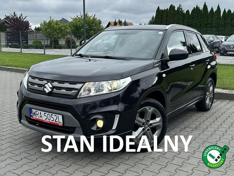 Czarny (metalik, perła) Używany 2018 Suzuki Vitara SUV | 58 900 zł (Uczciwa cena) - Obraz 1/4