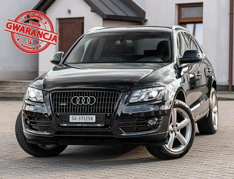 Czarny (metalik) Używany 2010 Audi Q5 S-Line SUV | 49 700 zł (Uczciwa cena) - Obraz 1/4