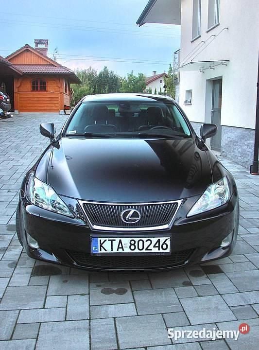 Czarny Używany 2008 Lexus IS250 Sedan/Limuzyna | 37 900 zł - Obraz 1/4