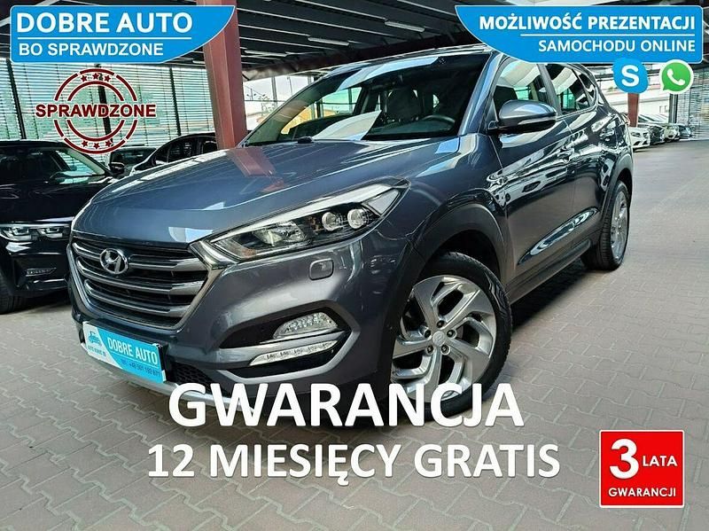 Szary Używany 2017 Hyundai Tucson Premium SUV | 84 798 zł (Drogi) - Obraz 1/3