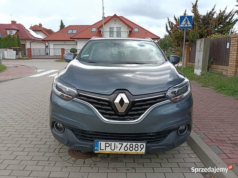 Niebieski Używany 2016 Renault Kadjar SUV | 45 500 zł (Uczciwa cena) - Obraz 1/4