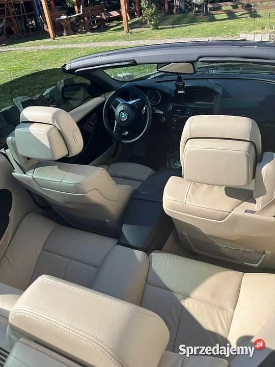 Czarny Używany 2008 BMW 650 Cabriolet Kabriolet | 63 500 zł - Obraz 1/4