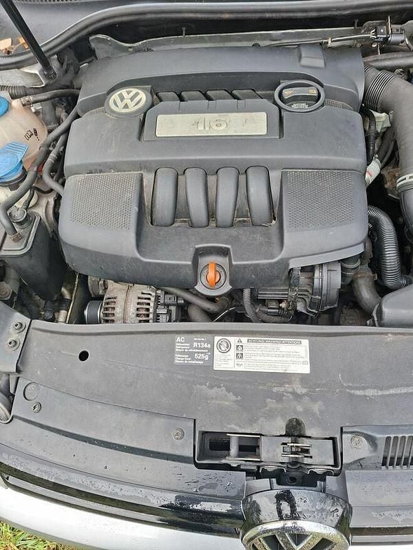 Srebrny Używany 2008 VW Golf VI Hatchback | 17 500 zł (Uczciwa cena) - Obraz 1/4