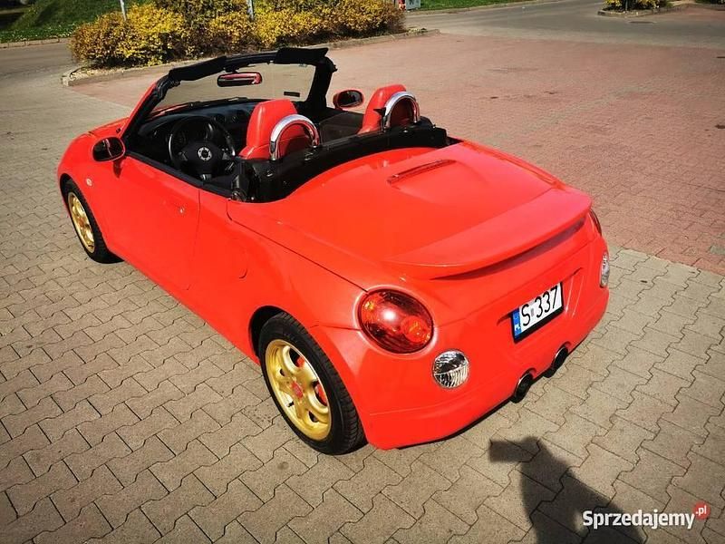 Używany Daihatsu Copen 2006 Czerwony Kabriolet