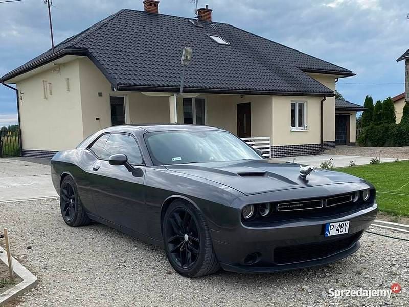 Grafitowy Używany 2015 Dodge Challenger Coupe | 67 500 zł (Uczciwa cena) - Obraz 1/4