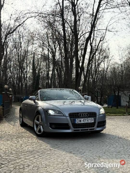 Srebrny Używany 2007 Audi TT Roadster S-Line Kabriolet | 27 500 zł - Obraz 1/4