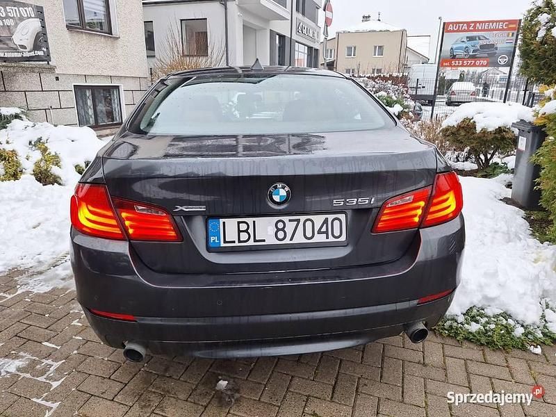 Używany BMW 535 Sport Line 2013 Czarny Sedan/Limuzyna