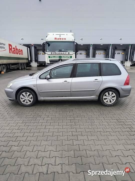 Używany Peugeot 307 2003 Srebrny Kombi