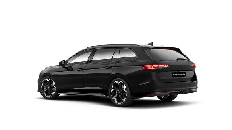 Nowe Skoda Superb SportLine 195 KM (143 kW) 2026 Czerń ebony metalizowany Kombi