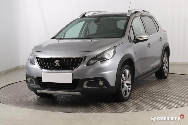 Używany Peugeot 2008 2017 Srebrny SUV