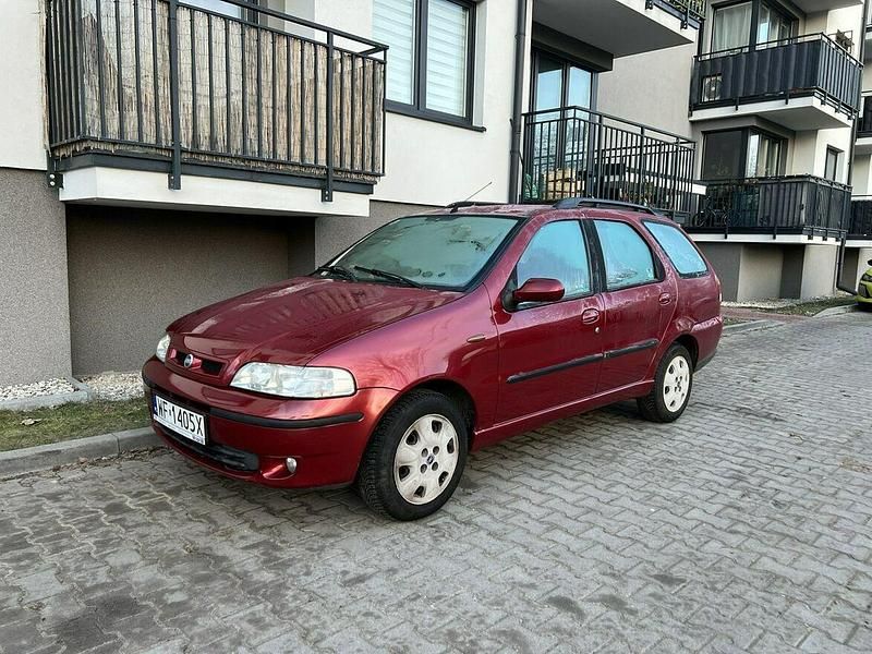 Używany Fiat Palio 80 KM (58 kW) 2002 Czerwony Kombi