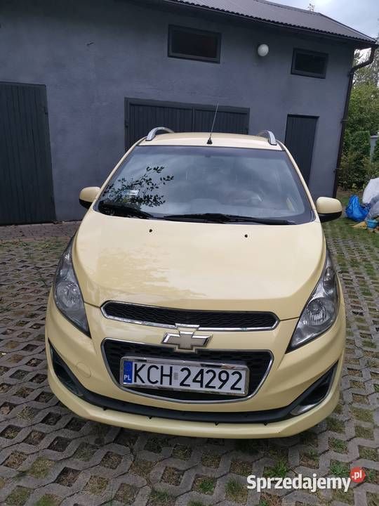 Używany Chevrolet Spark 2013 Żółty Hatchback