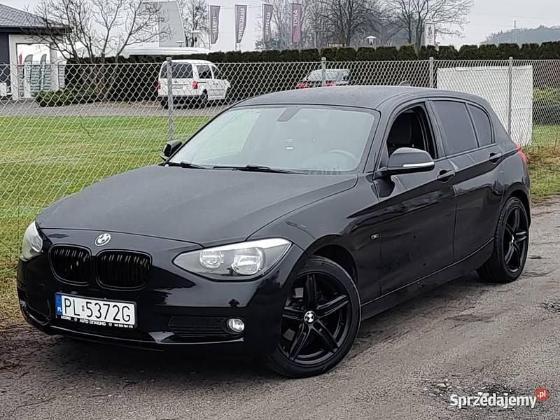 Używany BMW 120 2013 Czarny Hatchback
