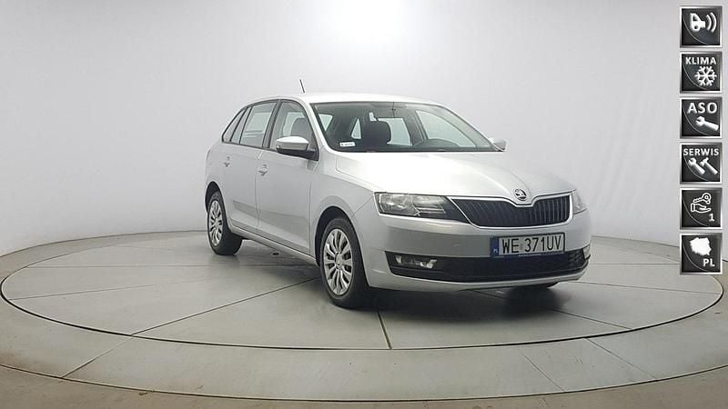 Srebrny Używany 2018 Skoda Rapid Ambition Hatchback | 29 850 zł (Dobra cena) - Obraz 1/4