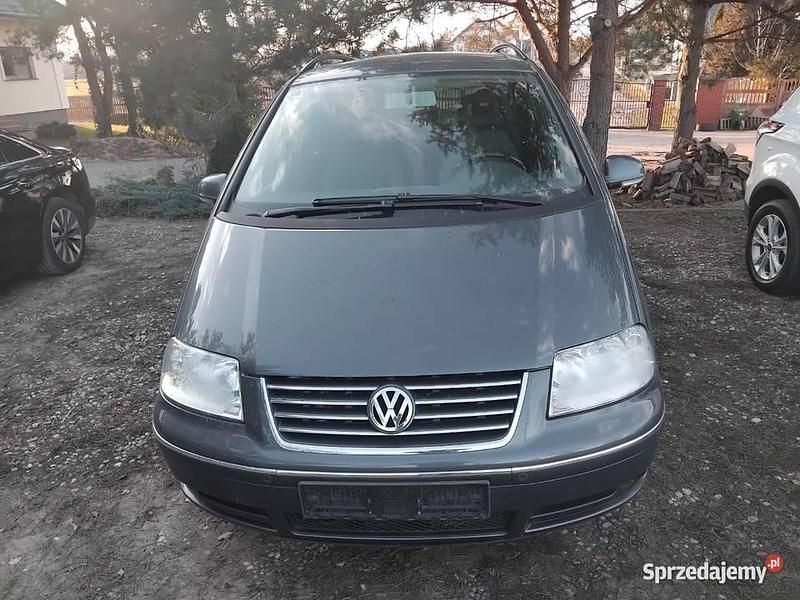 Szary Używany 2007 VW Sharan Minivan | 10 900 zł - Obraz 1/4