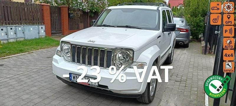 Biały Używany 2011 Jeep Cherokee Limited SUV | 41 900 zł - Obraz 1/4