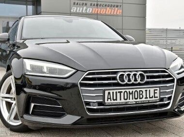 Czarny Używany 2018 Audi A5 S-Line Coupe | 108 890 zł (Uczciwa cena) - Obraz 1/4