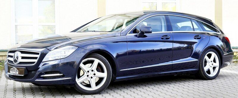 Używany Mercedes CLS250 204 KM (150 kW) 2012 Granatowy Kombi