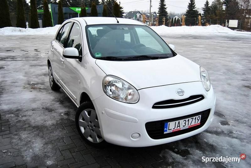 Używany Nissan Micra 80 KM (58 kW) 2012 Biały Hatchback