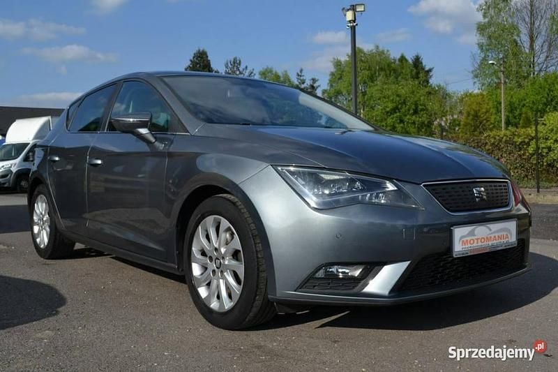 Szary Używany 2014 Seat Leon Hatchback | 31 900 zł (Dość drogi) - Obraz 1/4
