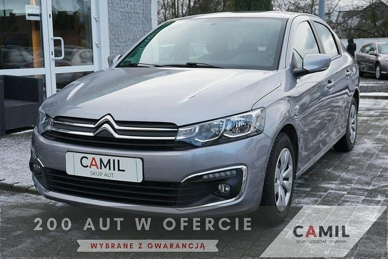 Używany Citroën C-Elysee I 116 KM (85 kW) 2017 Srebrny (metalik) Sedan/Limuzyna