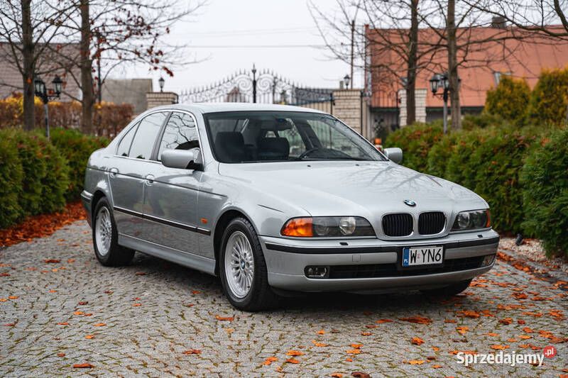 Srebrny Używany 1997 BMW 528 Sedan/Limuzyna | 89 500 zł - Obraz 1/4
