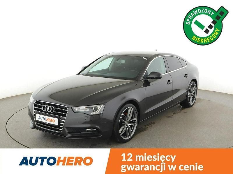 Szary Używany 2016 Audi A5 Sportback Hatchback | 53 100 zł - Obraz 1/3
