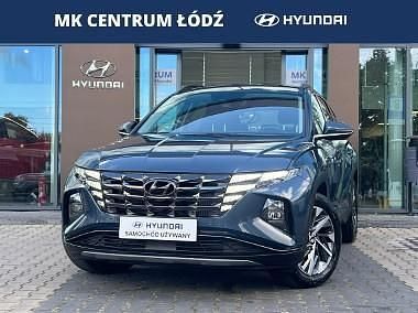Granatowy Używany 2024 Hyundai Tucson SUV | 124 900 zł (Dobra cena) - Obraz 1/4