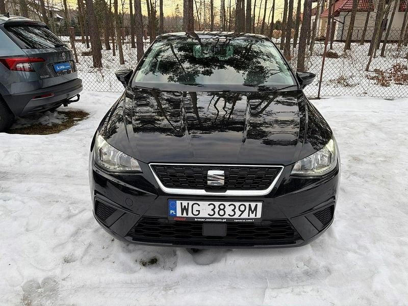 Używany Seat Ibiza 95 KM (69 kW) 2018 Czarny Hatchback