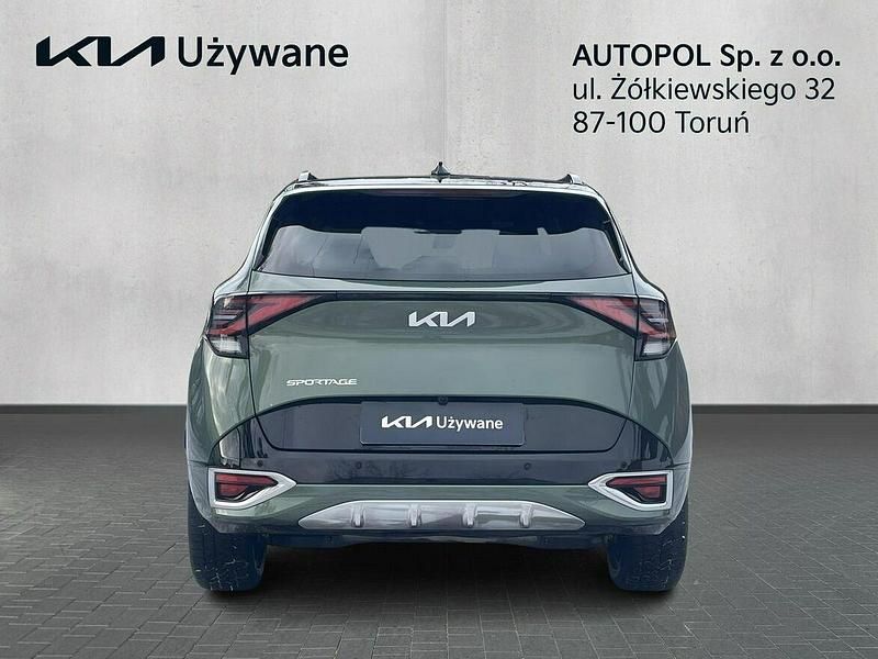 Używany Kia Sportage GT-Line 180 KM (132 kW) 2022 Zielony ciemny (metalik) SUV