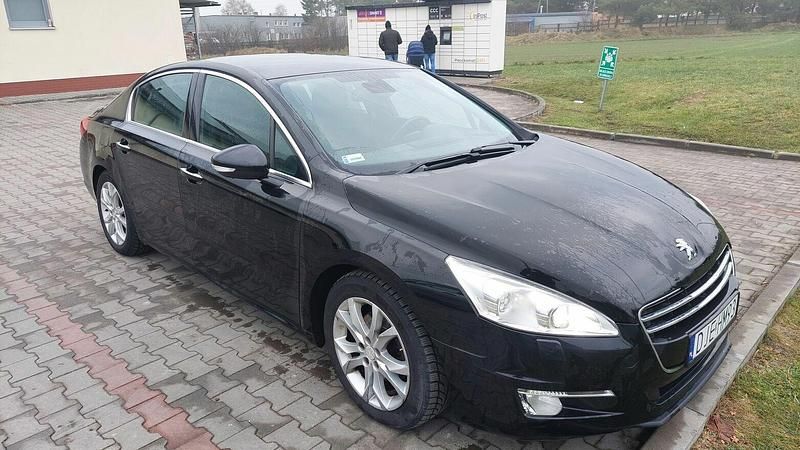 Czarny Używany 2012 Peugeot 508 Sedan/Limuzyna | 16 900 zł - Obraz 1/4