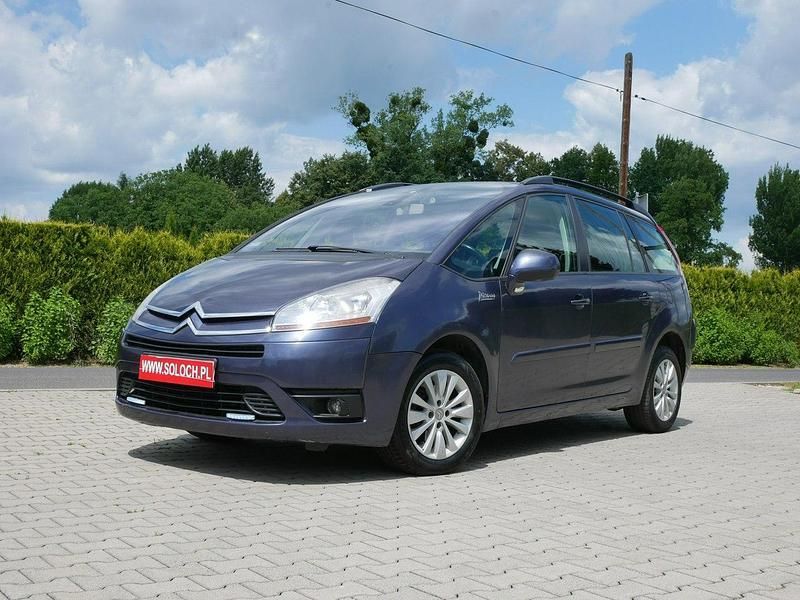 Grafitowy Używany 2009 Citroën Grand C4 Picasso Minivan | 13 700 zł (Uczciwa cena) - Obraz 1/4