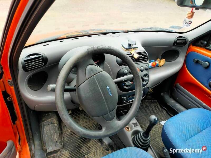 Używany Fiat Seicento 40 KM (29 kW) 2001 Pomarańczowy Hatchback