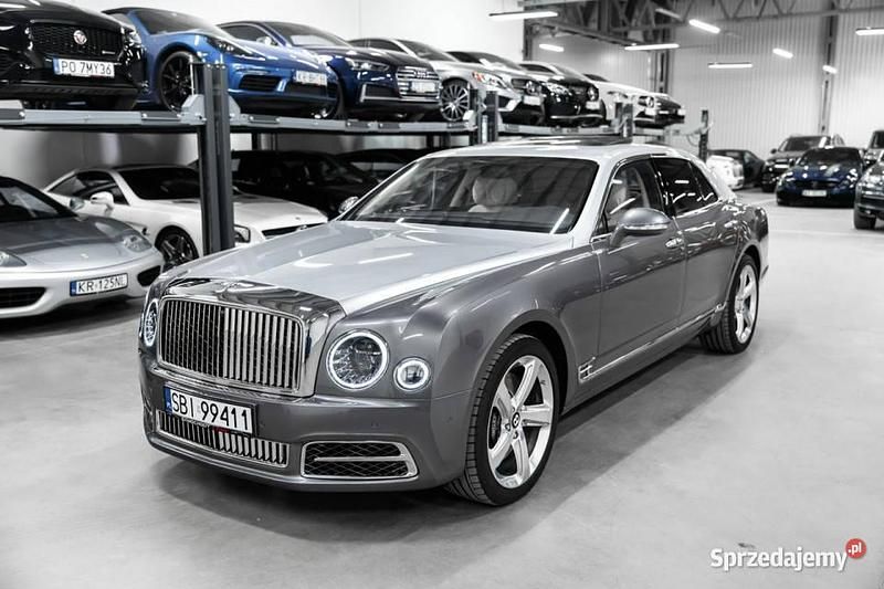 Używany Bentley Mulsanne Mulliner 537 KM (394 kW) 2020 Srebrny (metalik) Sedan/Limuzyna