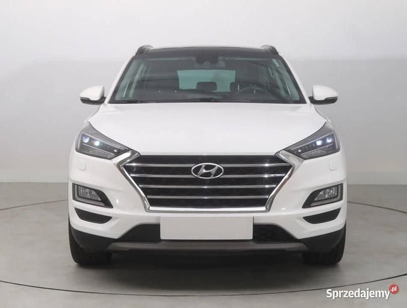 Biały Używany 2018 Hyundai Tucson SUV | 89 999 zł (Dość drogi) - Obraz 1/4