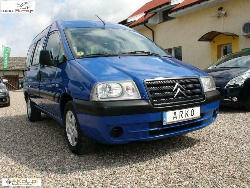 Niebieski Używany 2005 Citroën Jumpy Minivan | 14 900 zł (Super Cena) - Obraz 1/4
