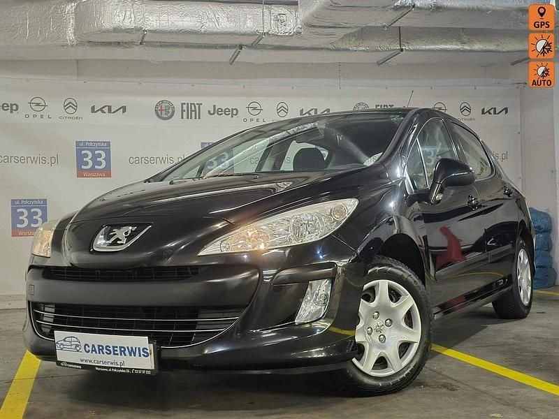 Czarny Używany 2009 Peugeot 308 Hatchback | 6800 zł (Dobra cena) - Obraz 1/4