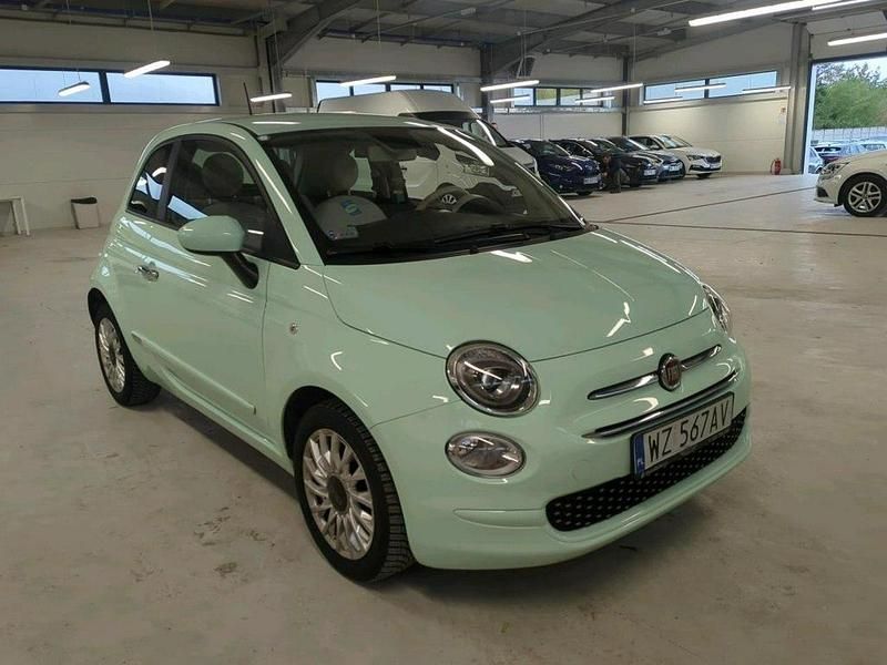 Biały Używany 2020 Fiat 500 Lounge Hatchback | 58 500 zł (Drogi) - Obraz 1/4